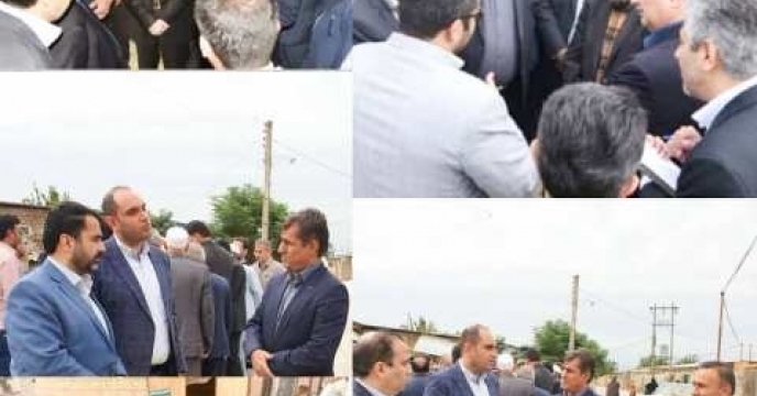 بازدید اعضای منتخب کمیته فرهنگی و اطلاع رسانی ستاد بازسازی و نوسازی مناطق سیل زده کشور از بخش کشاورزی استان و  روند بازسازی مناطق سیل زده آق قلادر استان گلستان