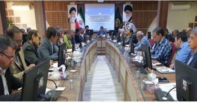 بررسی اهداف و برنامه های سازمان در جلسه شورای مدیران