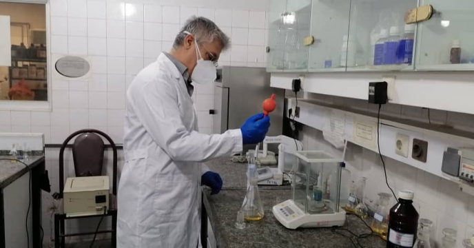 آزمایش پایداری امولسیونی سم کلرپیریفوس  