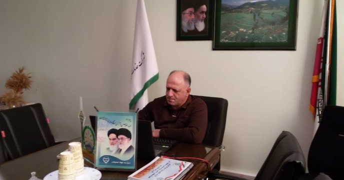 جلسه ستاد برگزاری دهه فجر سازمان جهاد کشاورزی استان تهران