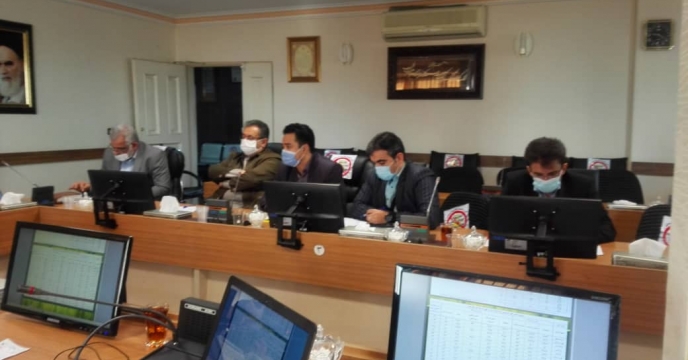 جلسه بررسی وضعیت کارگزاری شرکت تعاونی ایثارگران ورامین
