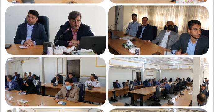 برگزاری جلسه ستاد برداشت غلات و کلزا در سازمان جهاد کشاورزی جنوب کرمان
