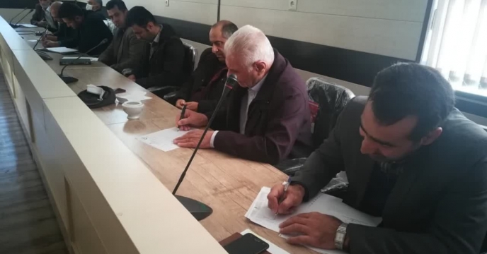 حضور در نشست ستاد تولیدات گیاهی مدیریت جهاد کشاورزی شهرستان شهرکرد