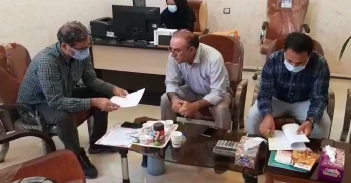 بازدید گروه پایش از انبار کارگزاری شرکت تعاونی روستایی (معرفت) روستای زیارت شهرستان دشتستان