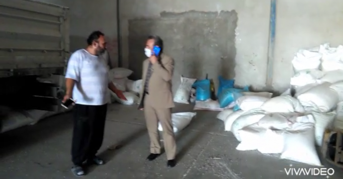 حضور و  بازدید مسئول حراست شرکت از کارگزاری شهرستان نظرآباد