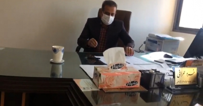 جلسه مدیر شرکت خدمات حمایتی کشاورزی استان بوشهر با معاون بهبود توليدات گیاهی سازمان جهاد کشاورزی استان بوشهر