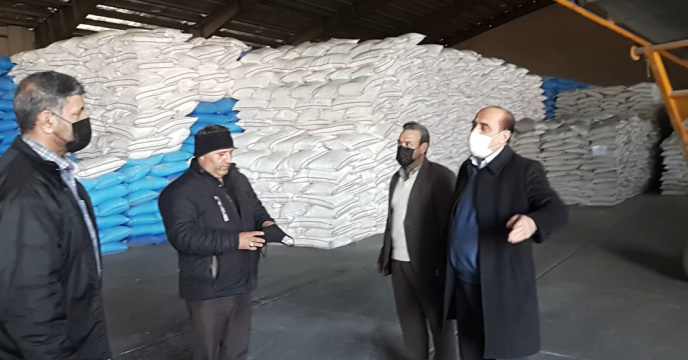 بازدید از انبارهای شرکت خدمات حمایتی استان البرز