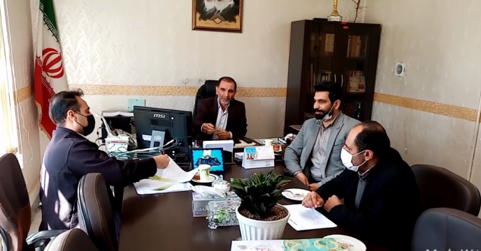 بررسی وضعیت صدور حواله الکترونیک و ثبت فروش شهرستان اشتهارد
