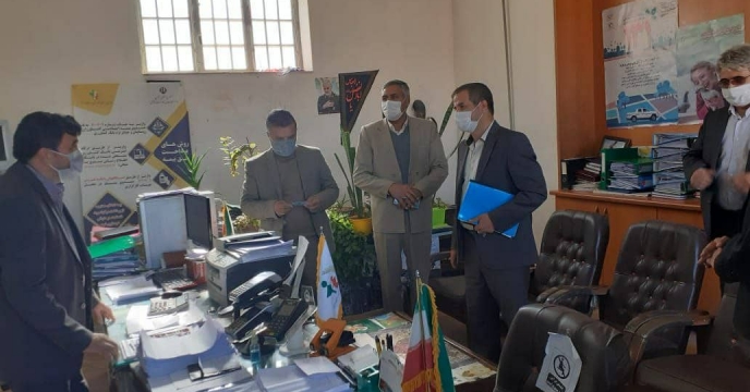 بازدید از کارگزاری توزیع کود شرکت تعاونی روستایی طبر شهرستان جاجرم