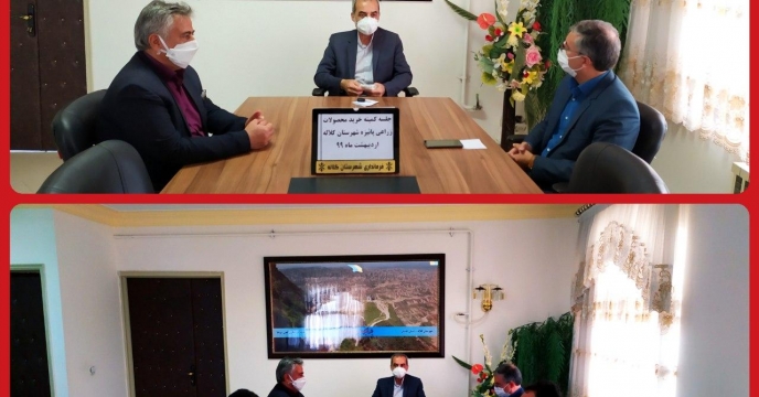 توزیع کود پرمصرف جهت تولید200 هزار تن محصولات پائیزه شهرستان کلاله گلستان
