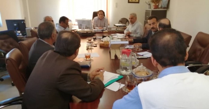 جلسه اضطراری طرح پایلوت تغذیه گیاهی شهرستان فیروزآباد 