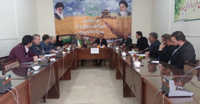 جلسه کمیته توزیع کود شهرستان چاراویماق استان آذربایجان شرقی