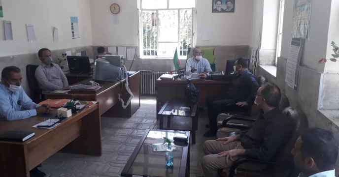 بازدید تیم پایش استان آذربایجان غربی از کارگزاران منطقه مرگور 