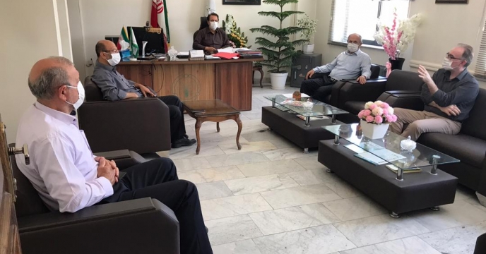 جلسه مدیر با همکاران مدیریت کشاورزی شهرستان ارومیه 