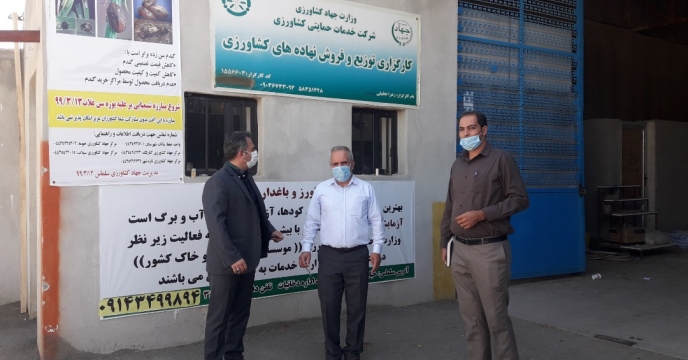 پایش کودهای شیمیایی یارانه دار در  شهرستان  سلماس