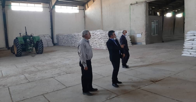 بازدید از انبار سازمانی اردبیل 