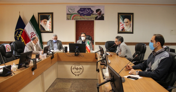برگزاری جلسه ستاد تغذیه گیاهی سازمان جهاد کشاورزی استان تهران