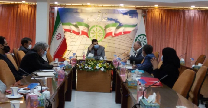 نشست مدیریت استان با معاون و مدیران حوزه بازرگانی شرکت 