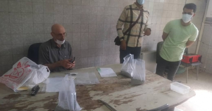 گزارش نمونه برداری ازانبار مرکزی استان تهران
