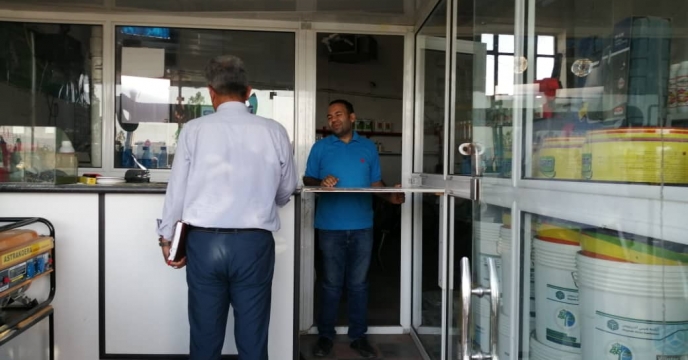 بازدید از انبار کارگزاران شهرستان خوی