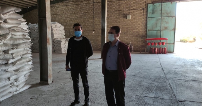 بازدید مدیر آذربایجان غربی از انبار مرکزی شرکت