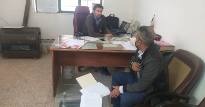 بازدید از انبار کارگزاران شهرستان خوی (پنجم آبان ماه)