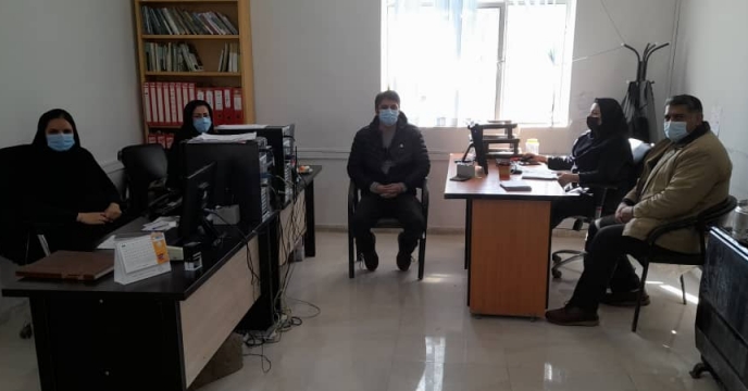 آموزش همکاران  جهاد کشاورزی عشق آباد و کارگزاری تعاونی تولید عشق آباد در خصوص سیستم پایش و رفع مشکل 