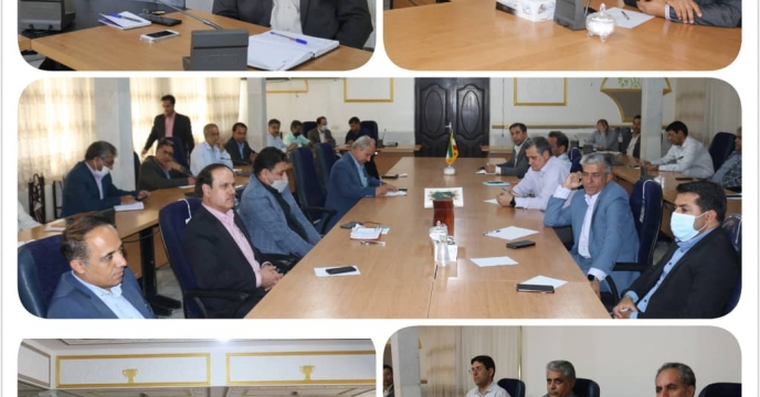 برگزاری جلسه شورای معاونین و مدیران سازمان جهاد کشاورزی جنوب استان کرمان