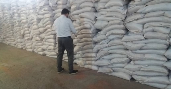 بازدید از انبار تعاونی روستایی وانبار کارگزاران بخش خصوصی  هشترود