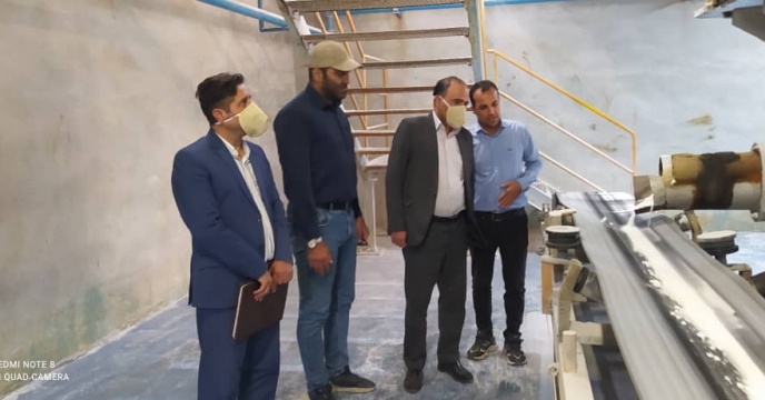 بازدید مدیر استان از کارخانه کود صنعت پتاس طرف قرارداد شرکت خدمات حمایتی کشاورزی 