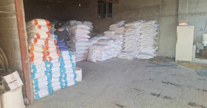 تامین و توزیع 4850تن  انواع کود کشاورزی یارانه ای در شهرستان بابلسر