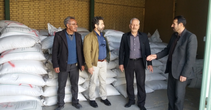 عملیات انبار گردانی شرکت خدمات حمایتی کشاورزی استان چهارمحال وبختیاری