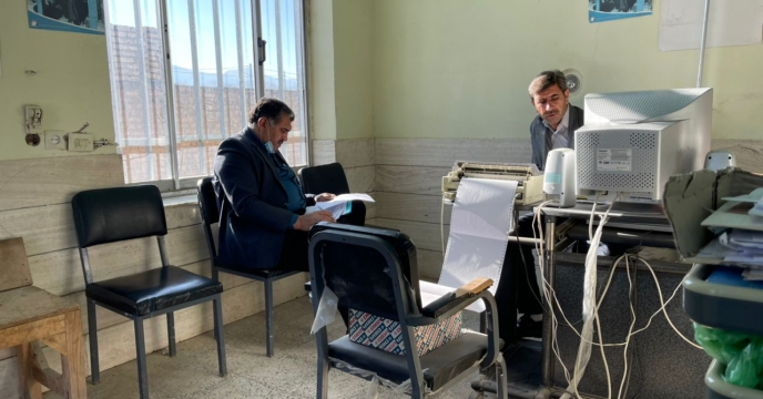 بازدید از انبار کارگزاری شهرستان مانه و سملقان