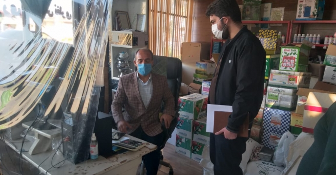بازدید از انبار کارگزاران شهرستان ارومیه