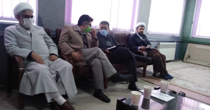 نشست با حوزه نمایندگی ولی فقیه استان 