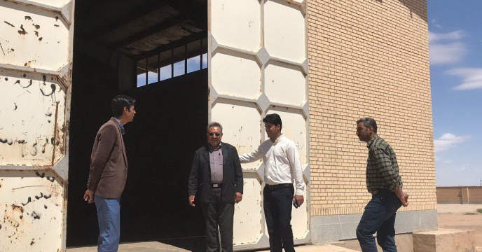 بازدید از انبار متقاضی کارگزاری جدید در شهرستان طبس