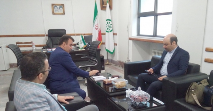 بازدید مدیر روابط عمومی و سرپرست مدیریت بازاریابی و امور مشتریان از مازندران