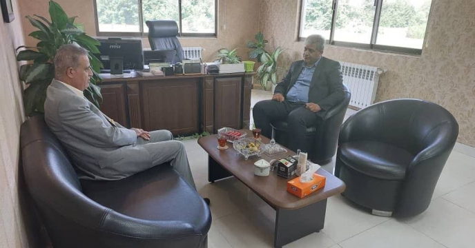 دیدار با مهندس خسرو عمرانی مدیر شرکت خدمات حمایتی کشاورزی استان بوشهر 