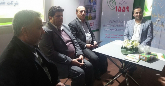  بازدید مدیریت و کارشناسان استان البرز از نمایشگاه 