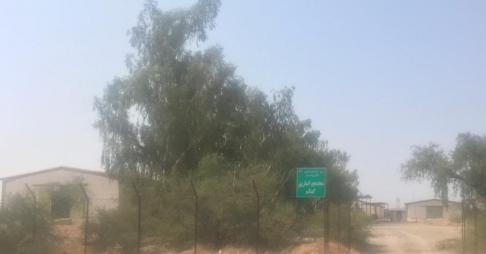 گزارش بازدید از روند عملیات کیسه گیری کود اوره مجتمع انباری گهکم – شهرستان حاجی آباد