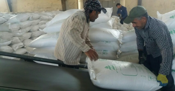  توزیع انواع  کودهای کشاورزی  یارانه ای به شهرستان تفرش و آشتیان  - آبانماه سالجاری 