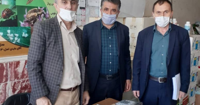 بازدید از مراکز فروش کود شهرستان اردبیل،اردیبهشت 1400