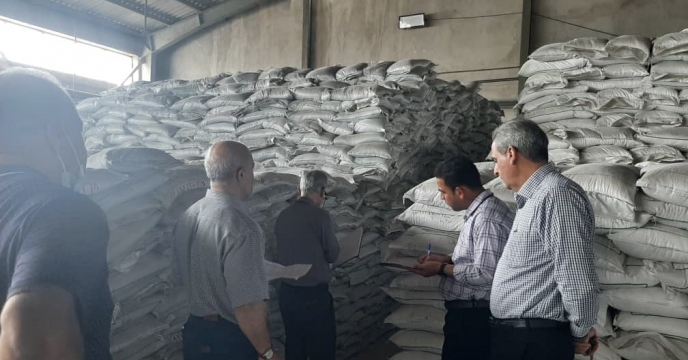 عملیات انبارگردانی پایان سال ۱۴۰۳ در شرکت خدمات حمایتی کشاورزی استان هرمزگان