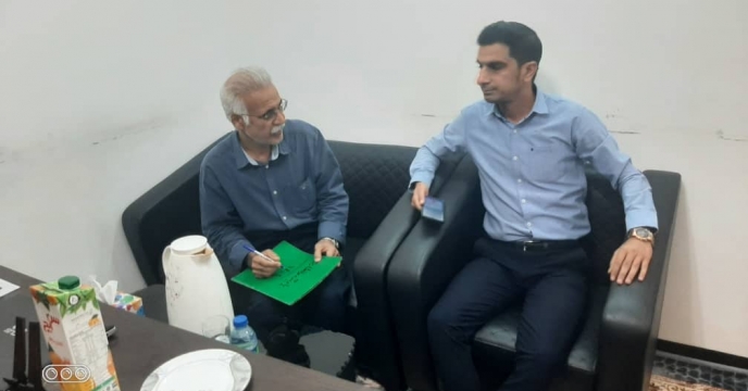 پایش کارگزاری توزیع کود کشاورزی اتحادیه تعاونی روستای بستک توسط معاون فنی و تولیدی شرکت خدمات حمایتی کشاورزی استان هرمزگان
