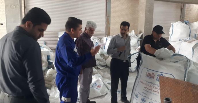 بازدید از کارخانه تولید کود تدبیر فراست ساوه در استان مرکزی 