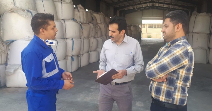 بازدید از کارخانه تولید کود های کشاورزی در استان مرکزی