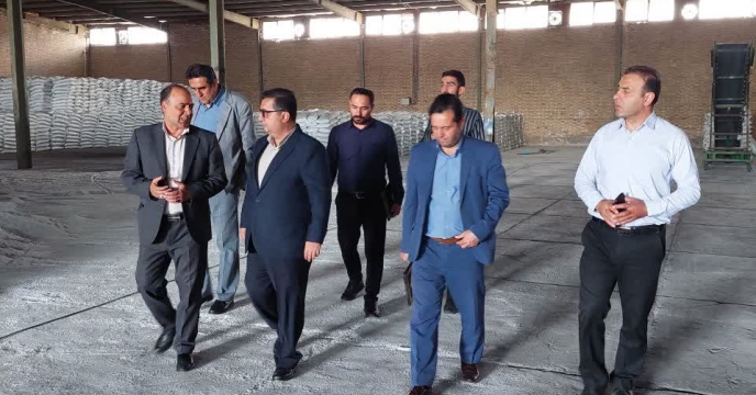 بازدید از انبار سازمانی شرکت خدمات حمایتی کشاورزی استان سمنان و بررسی ذخایر نهاده‌های کشاورزی و گندم‌های خریداری‌شده