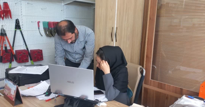 نظارت میدانی بر عملکرد کارگزاران شهرستان بافت استان کرمان