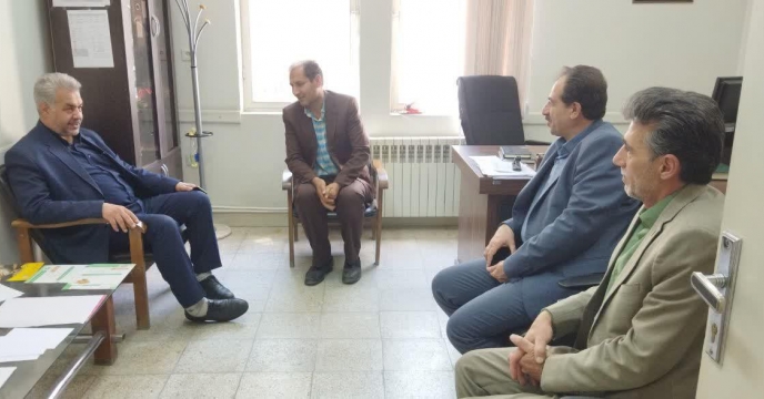 بازدید ریاست  محترم سازمان جهاد کشاورزی استان مرکزی از شرکت خدمات حمایتی  - اردیبهشت ماه 1402