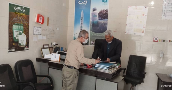 بازدید از کارگزاری منطقه تیرور شهرستان میناب استان هرمزگان